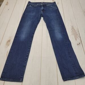 7 for all mankind Slimmy slim straight jeans dark wash